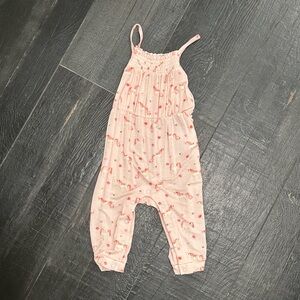 Smocked Sleeveless Romper